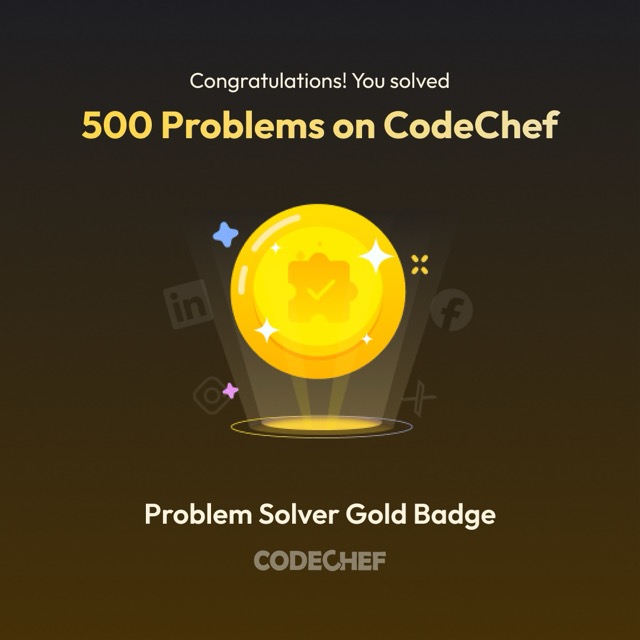 Problem Solver Badge